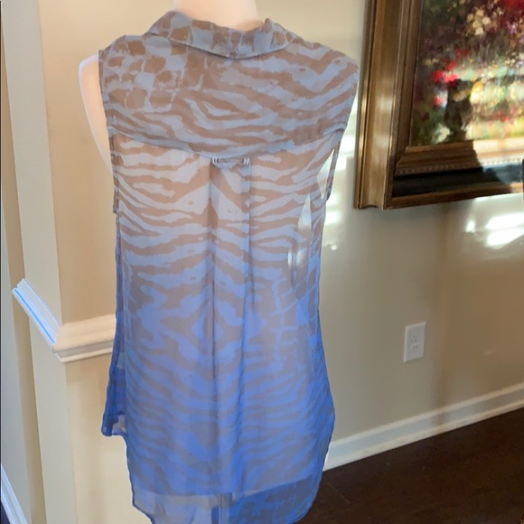 Silk top by gypsy - Picture 3 of 5